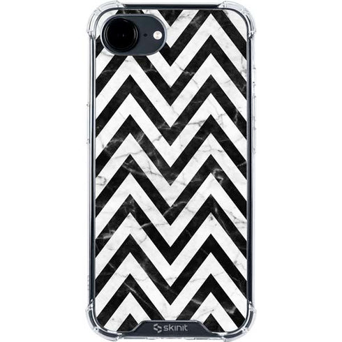 Chevron Marble iPhone 16e Clear Case